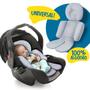 Imagem de Redutor para bebê conforto universal carrinho balanço Chevron Cinza