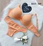 Imagem de REF369 - Conjunto Lingerie Plus Size Básico com Detalhe no Sutiã