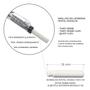 Imagem de Refil Borracha para Lapiseira PENTEL Twist Erase Mod. XE10-W Embalagem com 3 un.