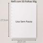 Imagem de Refil Caderno Inteligente Liso Grande 90g Com 50 Folhas