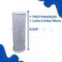 Imagem de Refil Filtro de Rosca Carvão Ativado Carbon Block 9 3/4
