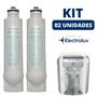 Imagem de Refil Filtro para Purificador de água Electrolux Compatível Vela Elx 30/40 Kit 2