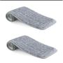 Imagem de Refil Flat Mop Kit 2 Unidades Esfregão Vassoura Mágica
