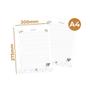 Imagem de Refil Folhas p Fichário Univ. Harry Potter 96fls - Kit com 5