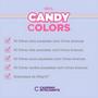 Imagem de Refil Inteligente Candy Colors Linhas Brancas 40 Folhas Médio