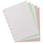 Imagem de Refil Médio 50 Folhas Lisas Coloridas Caderno Inteligente