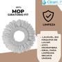 Imagem de Refil Mop Flashlimp Microfibra Original Giratório Limpeza