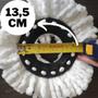 Imagem de Refil Mop Giratório Esfregão de Microfibra para Mop 9L com Encaixe 13,5cm - Kit com 1, 2, 3 ou 5 Unidades