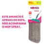 Imagem de Refil Mop Spray Brilhus Noviça Spray Fit Tecido Microfibra Limpeza Chão BTN2050R Bettanin
