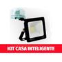 Imagem de Refletor 10w Led sensor fotocelula kit casa inteligente