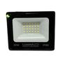 Imagem de Refletor 50w Fria Holofote Prova D'água Carcaça Preto Ip 66 Controle de Inclinação 6500k