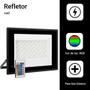 Imagem de Refletor 50W LED SMD Slim Mini Holofote RGB Colorido IP67 Bivolt