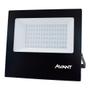 Imagem de Refletor Avant Led 100W Bivolt Preto 6500K 5 Unidades