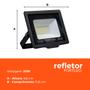 Imagem de Refletor de Led 20W Luz Branca 110/220V 25.000h Fortled