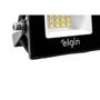 Imagem de Refletor De Led Elgin 10W. 6500K. 550Lm Ip65 Preto Bivolt