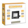 Imagem de Refletor Economax Led 10W Slim Preto 6,5K 600H