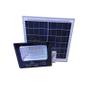 Imagem de Refletor Energia Solar 60w + placa solar + controle completo