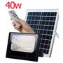 Imagem de Refletor Energia Solar Placa 40w Sensor Bateria Luminaria