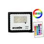 Imagem de Refletor Holofote Led Rgb 100W Alta Potencia 4500 Lúmens Acompanha Controle Remoto 609714