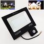Refletor Holofote Super Led 100w Com Sensor Presença LED100W Imagem de Refletor Holofote Super Led 100w Com Sensor Presença LED100W