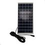 Imagem de Refletor LED 100W IP66 Placa Solar Recarregável Com Controle