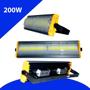 Imagem de Refletor Led 200W Linear Duplo Branco Frio Prova d Agua IP68