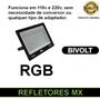 Imagem de Refletor led 200w mx rgb