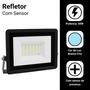 Imagem de Refletor Led 50w Bivolt Prova D'agua C/ Sensor De Presença