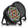 Imagem de Refletor LED 60 LEDs 3 em 1 RGBW DMX Painel Digital Canhão de Luz Slim Strobo RO-60B