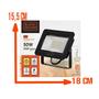 Imagem de Refletor LED Black Decker ECO 50W IP65 3000K 100-240V