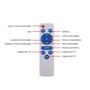 Imagem de Refletor LED Solar Com Controle Remoto 60W a Prova D'água DS11285IP66
