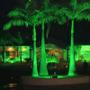 Imagem de Refletor LED Verde com Estaca p/ Jardim 7,5 W 18455 Ecoforce