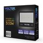 Imagem de  refletor led volter eco IP65 300w 6500k preto 27000lm luz branco frio