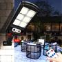Imagem de Refletor Luminária Solar 128 LEDs COB Com Sensor de Presença 200W - DY8790