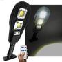 Imagem de Refletor Luminária Solar LED 100W Sem Fio Com Sensor de Presença e Controle Remoto LKY0015