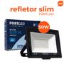 Imagem de Refletor Slim 50W Luz Branca 6500k Fortled