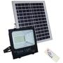 Imagem de Refletor Solar 50W Holofote Kit 4 Uni Luminaria Placa Controle Sensor Energia