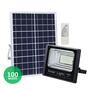 Imagem de Refletor Solar de Led Com Controle Remoto 100W a Prova D'água DS11286