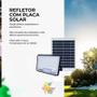 Imagem de Refletor Solar Led 150w com Controle Remoto e Placa IP65 Original - Galaxy