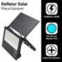 Imagem de Refletor Solar Led 200w Placa Prova Dágua Dobrável Ajustável