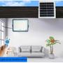 Imagem de Refletor Solar Led Recarregável 60w + Painel solar Com Controle remoto