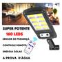 Imagem de Refletor Solar Luz Led Sensor Presença Poste Luminaria Forte Externa Jardim 200W