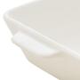 Imagem de Refratário Lyor Porcelana C/alça Basic Branco 23,5x14,5x5cm