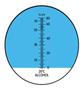 Imagem de Refratômetro Portátil P/ Álcool Faixa 0 - 80 V/v