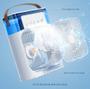 Imagem de Refresque-se com estilo com o Ventilador Portátil de Mesa Mini Ar Condicionado Umidificador Climatizador Led Água e Gelo