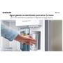 Imagem de Refrigerador Bespoke Side by Side Samsung Frost Free com 590 Litros Clean Navy e Clean White - RS60CB76