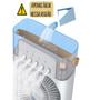 Imagem de Refrigerador De Ar Ventilador e Umidificador Portátil Com Led Reservatório De Água Led e Usb 3 Em 1