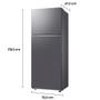Imagem de Refrigerador Duplex Evolution SmartThings Samsung Frost Free com 411 Litros Inox Look - RT42DG6630S9FZ