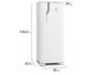 Refrigerador Electrolux Degelo Prático 240 Litros Cycle Defrost Branco RE31 - 220V Imagem de Refrigerador Electrolux Degelo Prático 240 Litros Cycle Defrost Branco RE31 - 220V
