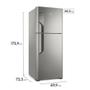 Imagem de Refrigerador Electrolux Top Freezer 431L Platinum TF55S 127V